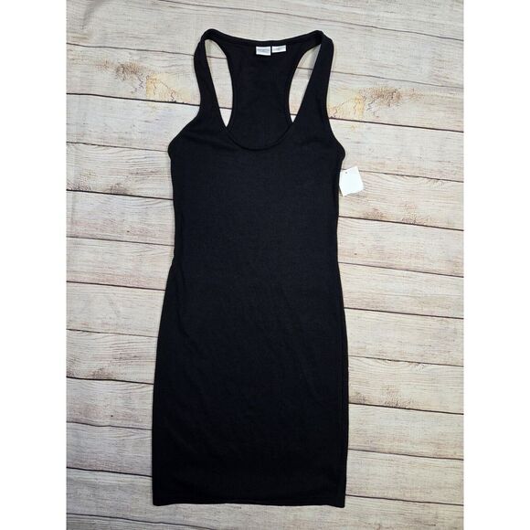 Melrose and Market Sleeveless Black Long Cotton/Pol Knit midi Dress Size XS‎ - Picture 1 of 7